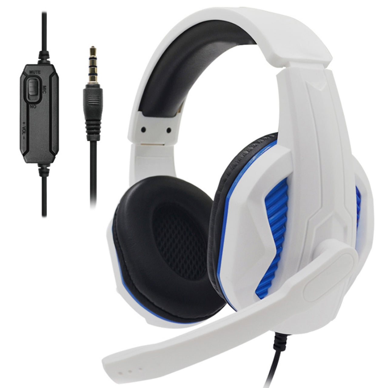 Casque Gaming Blanc Filaire pour PS5 - Under Control