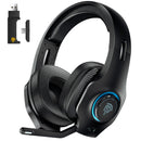 Casque de jeu sans fil 2,4 G Winkoo avec microphone et RVB pour Switch PS4 PC Xbox one Series X/S iPhone Android