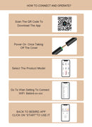 NETTOYEUR D'OREILLES T15 WINKOO POUR CÉRUMEN ET ACNÉ NETTOYAGE DES OREILLES DES OREILLES AVEC APPAREIL PHOTO