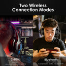 Casque de jeu sans fil 2,4 G Winkoo avec microphone et RVB pour Switch PS4 PC Xbox one Series X/S iPhone Android