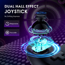 Winkoo Manettes de Jeu pour Téléphone Portable iPhone IOS, M10 Manette Smartphone, Manette Téléphone avec Joysticks/Déclencheur à Effet Hall