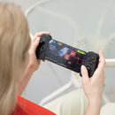 Winkoo Manettes de Jeu pour Téléphone Portable iPhone IOS, M10 Manette Smartphone, Manette Téléphone avec Joysticks/Déclencheur à Effet Hall