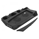 Ventilateur de Refroidissement, Support Vertical Compatible avec Playstation 5 avec Station de Charge pour Manette