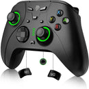 Manette WINKOO Pro Switch-Lite-OLED Bluetooth-Programmable-Turbo-Double Moteur-Joystick PC-Steam-Téléphone iOS Android Noir Vert