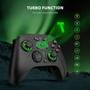 Manette WINKOO Pro Switch-Lite-OLED Bluetooth-Programmable-Turbo-Double Moteur-Joystick PC-Steam-Téléphone iOS Android Noir Vert