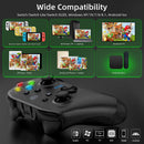 Manette WINKOO Pro Switch-Lite-OLED Bluetooth-Programmable-Turbo-Double Moteur-Joystick PC-Steam-Téléphone iOS Android Noir