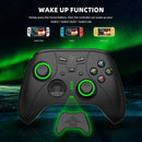Manette WINKOO Pro Switch-Lite-OLED Bluetooth-Programmable-Turbo-Double Moteur-Joystick PC-Steam-Téléphone iOS Android Noir Vert