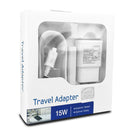 Chargeur ultra rapide 15W avec câble USB type-C
