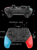 Manette de jeu sans fil Bluetooth pour Animal Crossing Pro, contrôleur somatosensoriel à Vibration pour nintendo Switch/pc/Android, 1 pièce