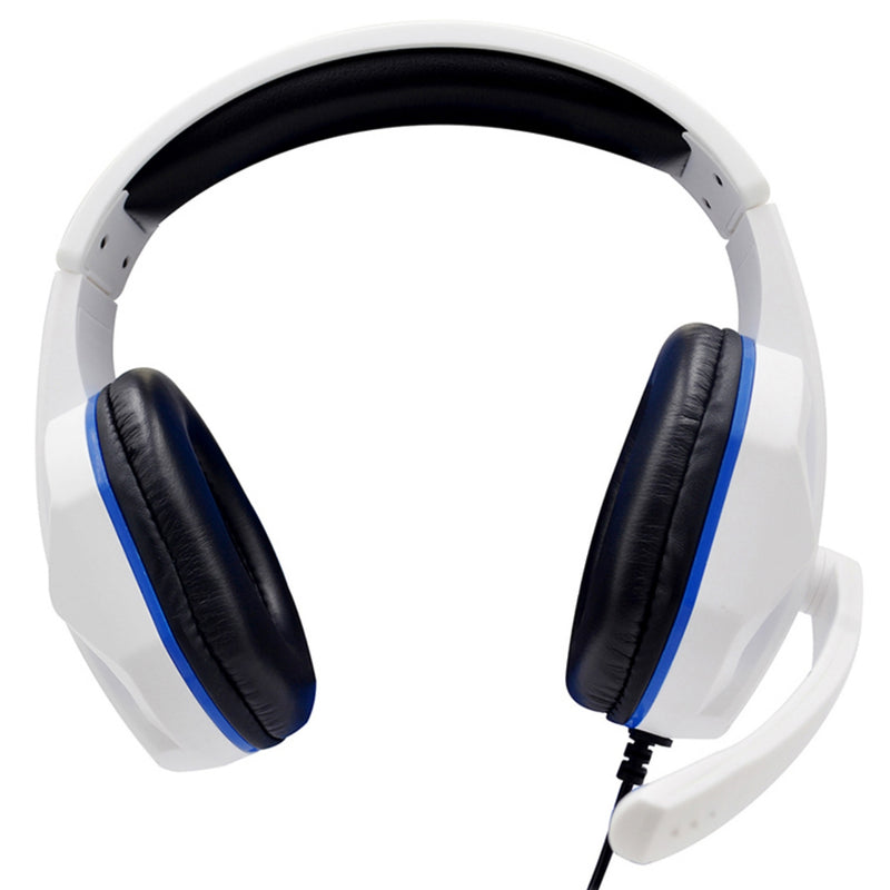 Gaming Casques filaires Muvit Gaming CASQUE FILAIRE JACK 3.5 POUR  PLAYSTATION BLANC