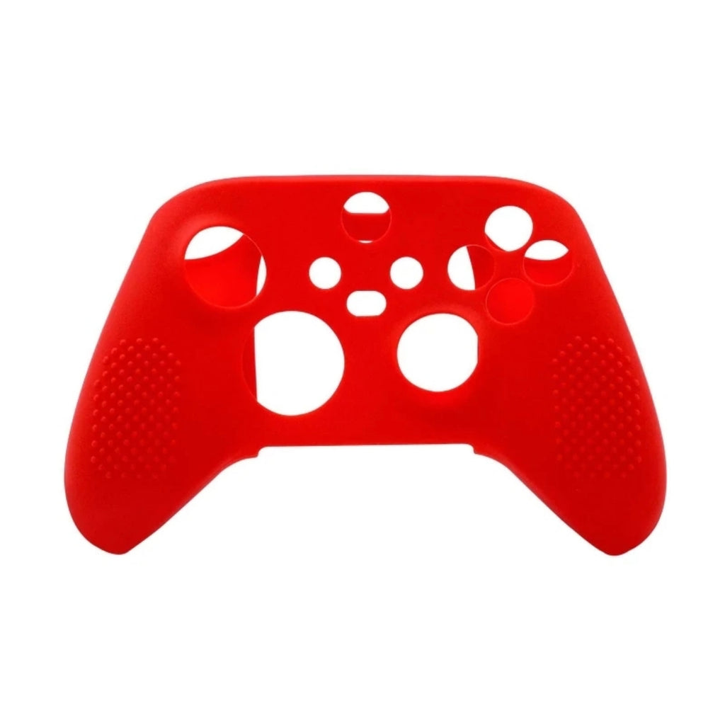 Coque en silicone rouge Ociodual pour manette Xbox Series X/S
