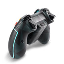 Manette PC/PS3 Sans Fil, Manette de Jeu avec Double Vibrations pour PC PS3, Camouflage Bleu