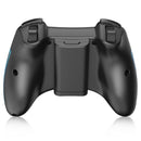 Manette PC sans Fil, Manette PC Connectée par USB, Manette PS3 avec Double Vibration et Turbo, Compatible pour PC et PS3 - Bleu et Noir