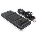 Station de Recharge Portable pour manette PS5, Chargeur Double pour manette PS5 avec 2 Ports de Charge de Type C