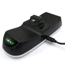 Station de charge, Socle de charge double pour manettes de Xbox - Noir brillant