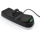 Station de charge, Socle de charge double pour manettes de Xbox - Noir brillant