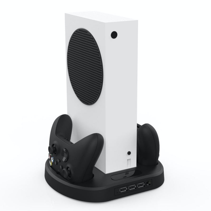 Socle pour Xbox one et oneX avec station de charge double pour manettes