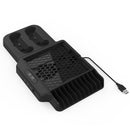 Socle pour manette de Xbox 3 en 1 avec ventillateur socle de charge pour manette et stand pour les jeux vu de haut
