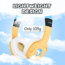 CASQUE BLUETOOTH ENFANT AVEC LIMITEUR DE VOLUME, CASQUE AUDIO ENFANT SANS FIL, ÉCOUTEURS BLUETOOTH SANS FIL POUR ENFANT 3-12