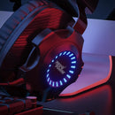 Casque Gamer sans fil anti bruit, éclairage LED, compatible PS5/PS4/PC/Xbox/Mac/Switch