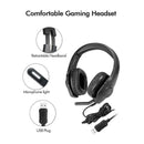 Casque Gamer Filaire, avec LED, Anti-Bruit, Son Stéréo Surround 7.1.