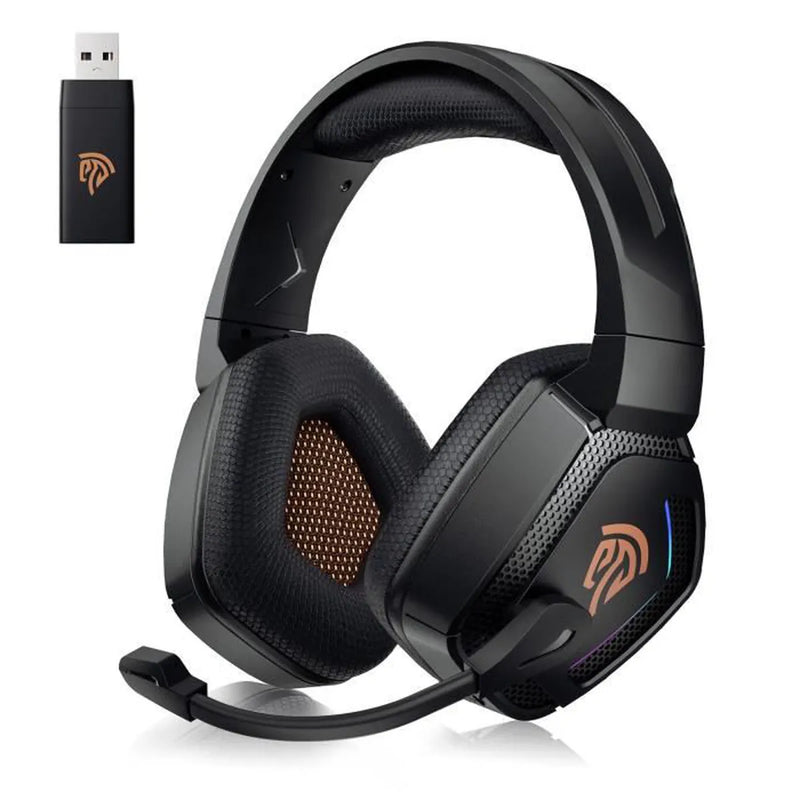 Casque Gaming-Sans-Fil-2,4Ghz-RGB-Compatible PC-PS4-PS5-Android-IOS-Switch-Tablette-Telephone