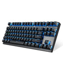 clavier mécanique gaming fond blanc