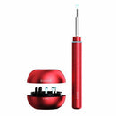 endoscope m9 pro rouge avec caméra hd vu de face