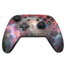 manette de jeu universelle sans fil bluetooth pour nintendo switch pro lite pc couleur ciel étoilé vue de haut en trois quart