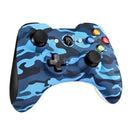 Manette PC PS3 sans Fil avec double vibration et turbo Android bleu