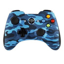 Manette PC PS3 sans Fil avec double vibration et turbo Android bleu