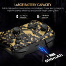 Manettes pour Switch, Manette pour Nintendo Switch, Manette pour Switch sans Fil Bluetooth, 6 Axes Manette pour Switch Pro Pokémon Or