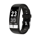 Montre Connectée Intelligente ECG & Température, IP68 étanche Cardiofréquencemètre Bracelet Fitness Tracker d’Activité pour Hommes et Femmes